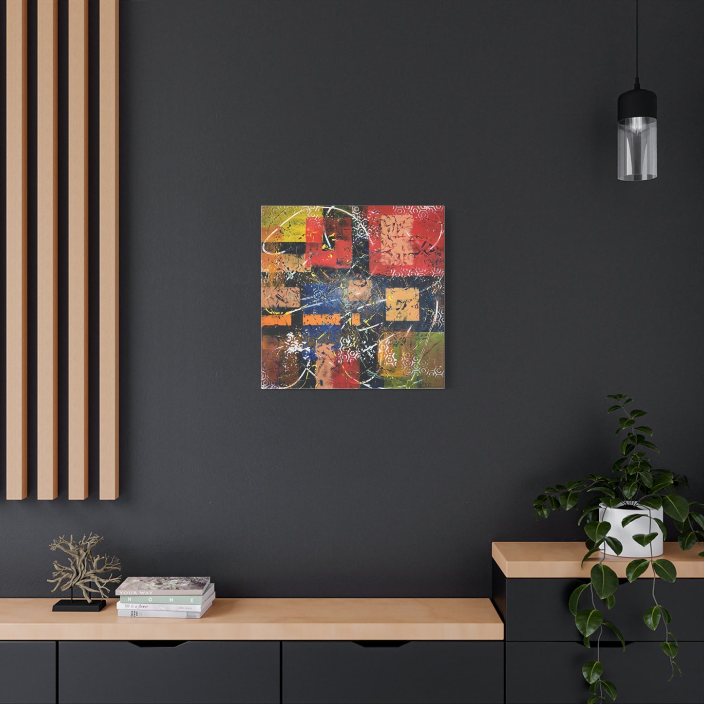 whip it good, canvas prints, black wall